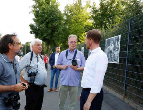 Bildimpressionen von der Eröffnung unserer Open-Air-Ausstellung